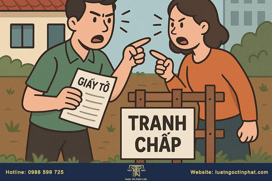 Tranh chấp đất đai không có sổ đỏ là gì?